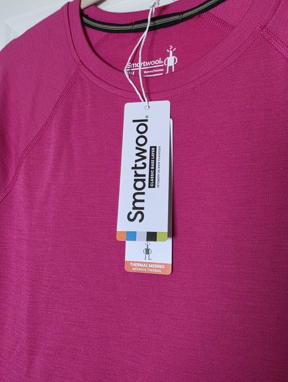 Smartwool Classic Thermal Merino 250 Base Layer Women's Medium Pink NWT - Picture 5 of 11